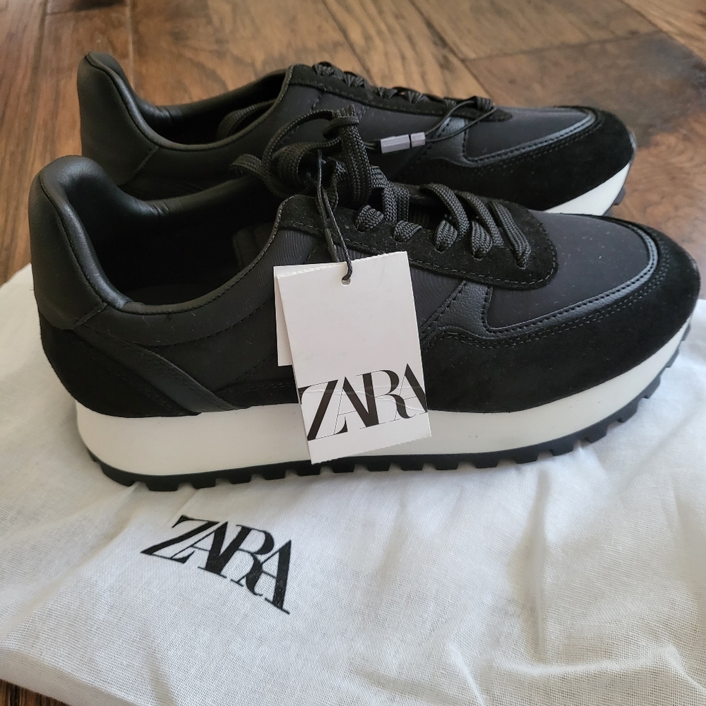 Zara Platform Running Shoes